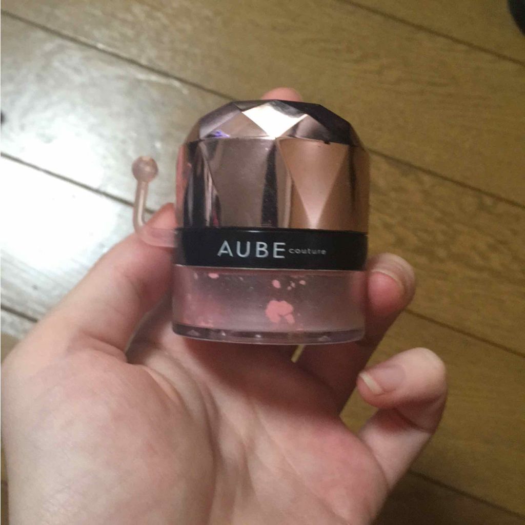 ぽんぽんチーク/AUBE/パウダーチークを使ったクチコミ(1枚目)