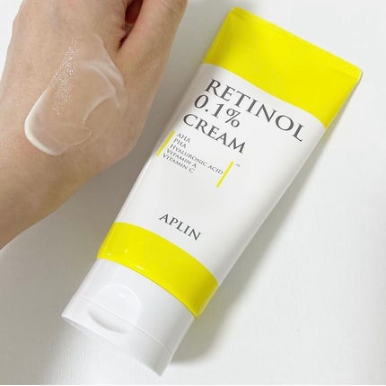 レチノール0.1クリーム/APLIN/フェイスクリームを使ったクチコミ(4枚目)