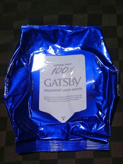 アイスデオドラントボディーペーパー アイスシトラス/ギャツビー/ボディシートを使ったクチコミ(1枚目)