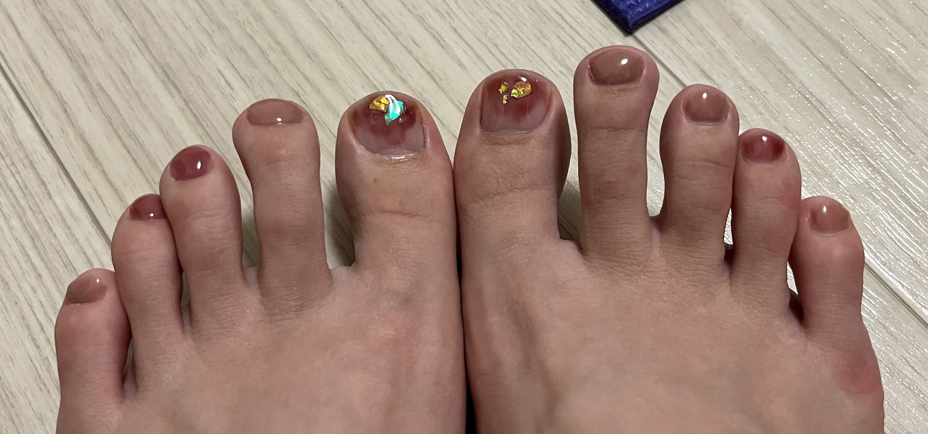 マグネットスティックネイルジェル/3COINS/ジェルネイルを使ったクチコミ（2枚目）