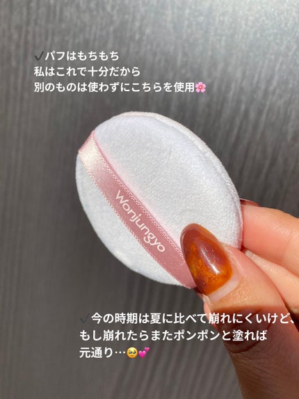 ウォンジョンヨ フィクシングブラーパウダー N/Wonjungyo/ルースパウダーを使ったクチコミ(3枚目)