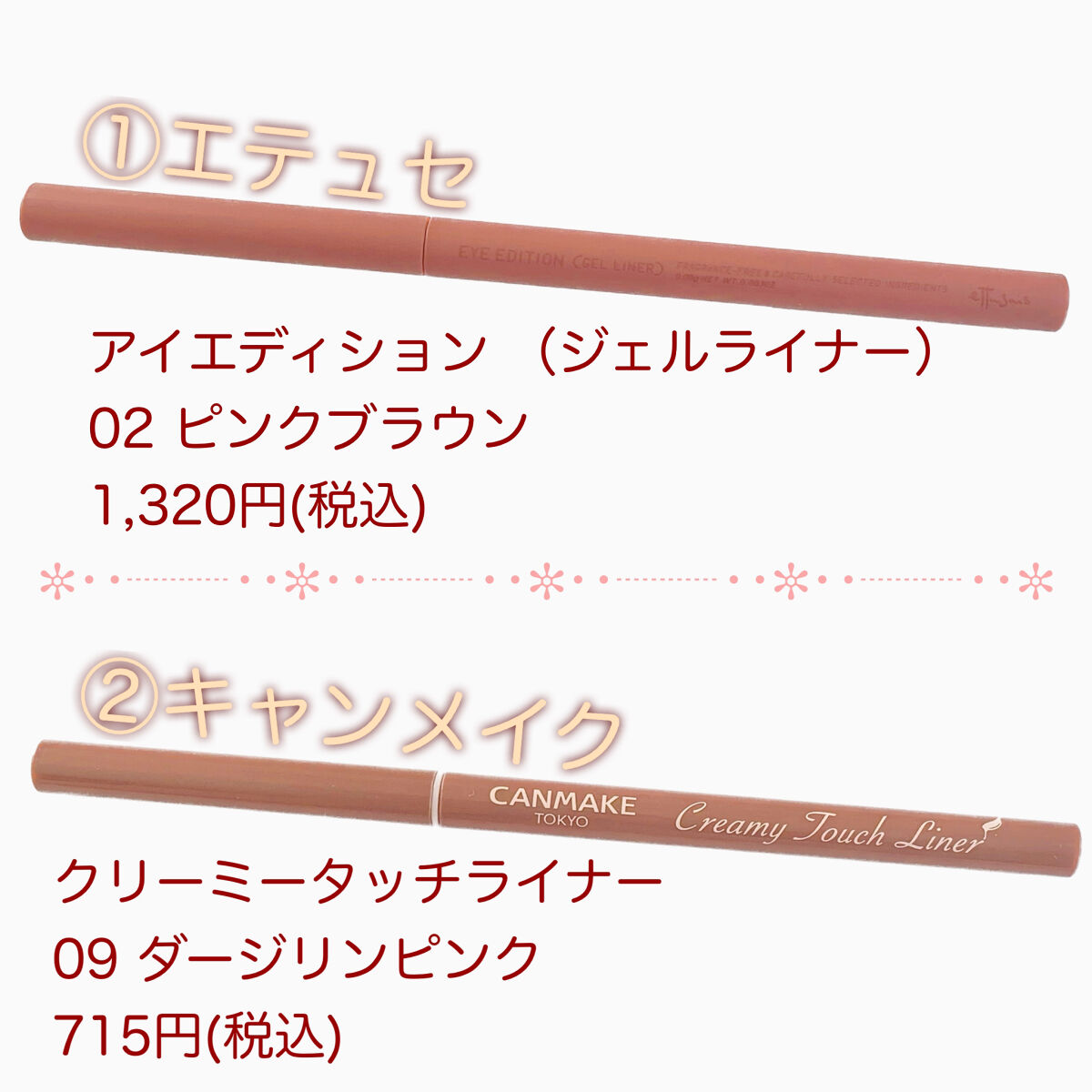 クリーミータッチライナー/キャンメイク/ジェルアイライナーを使ったクチコミ（2枚目）