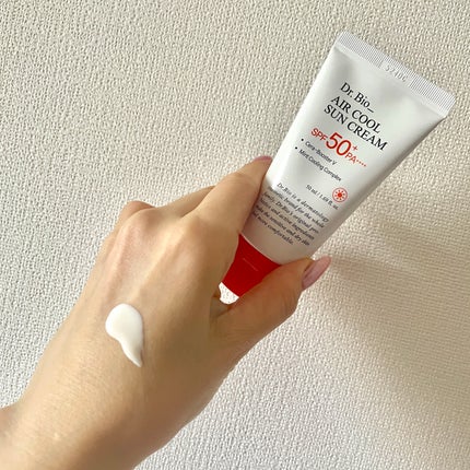 エアクールサンクリーム/Dr.Bio/日焼け止めクリームを使ったクチコミ(1枚目)