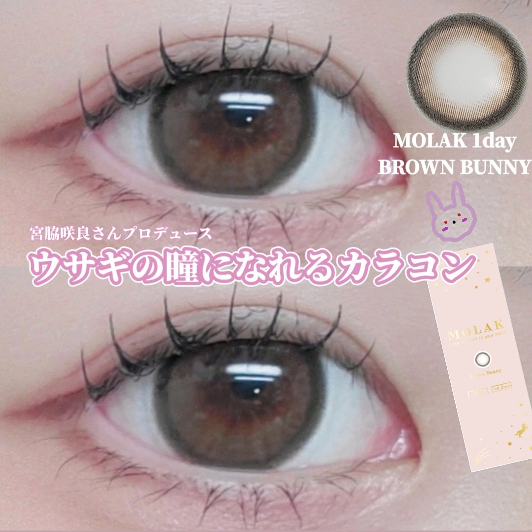 MOLAK 1day/MOLAK/ワンデー（１DAY）カラコンを使ったクチコミ（1枚目）