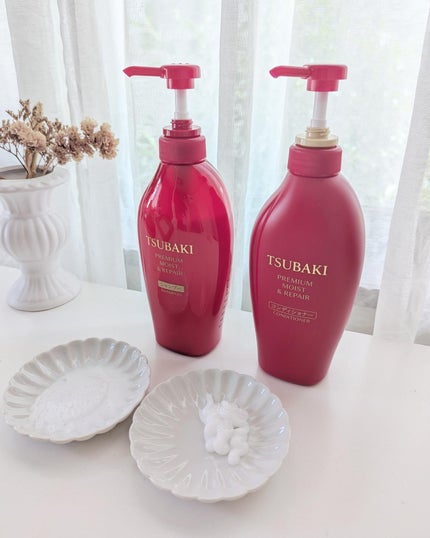 TSUBAKI プレミアム モイスト&リペア シャンプー/コンディショナー/TSUBAKI/市販シャンプーを使ったクチコミ(5枚目)