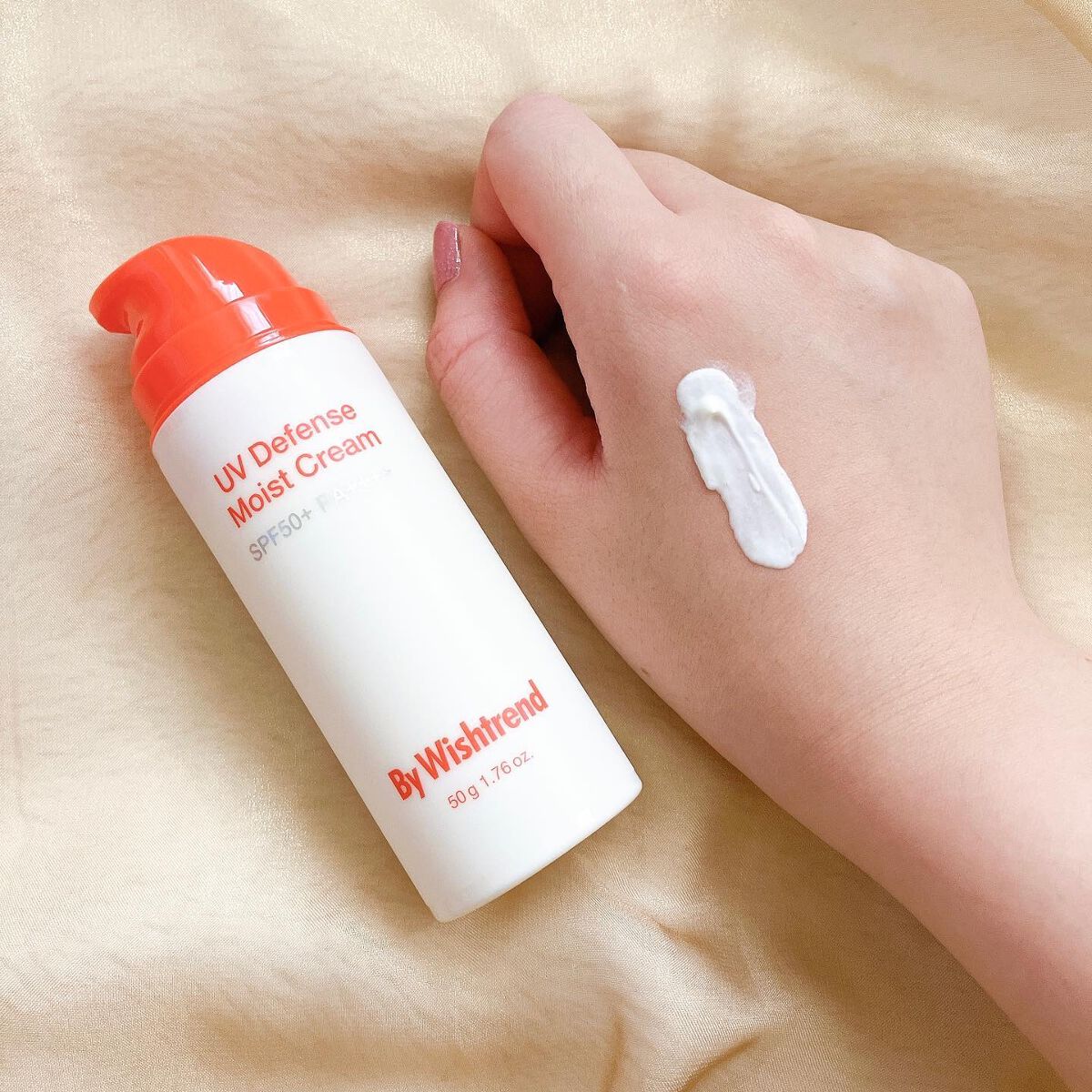 UVディフェンスモイストクリーム/By Wishtrend/日焼け止めクリームを使ったクチコミ(3枚目)