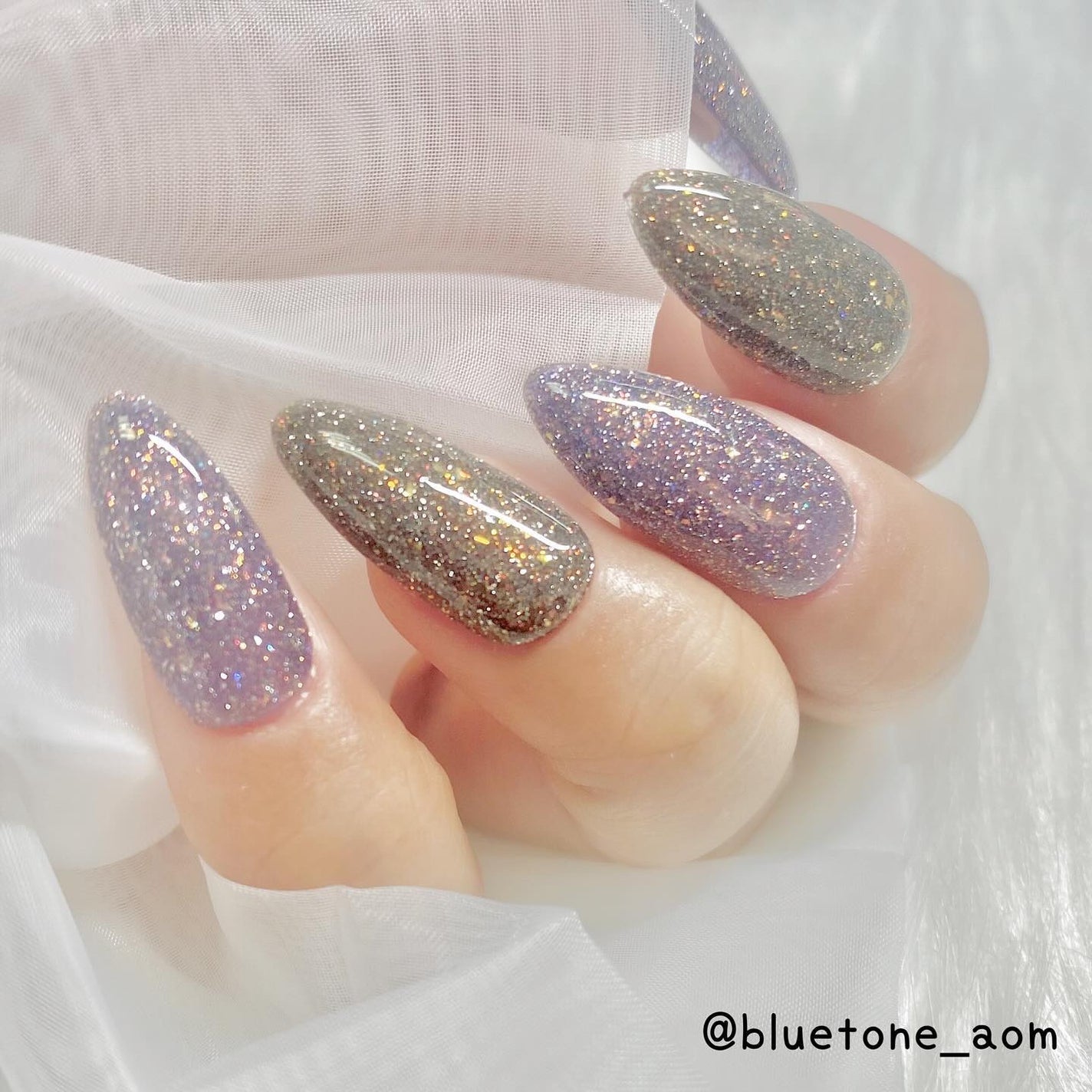 ⋆͛🦖⋆͛aomi on LIPS 「オリジナルフラッシュ!ブラックとネイビー?群青色?かな?笑暗め..」(8枚目)