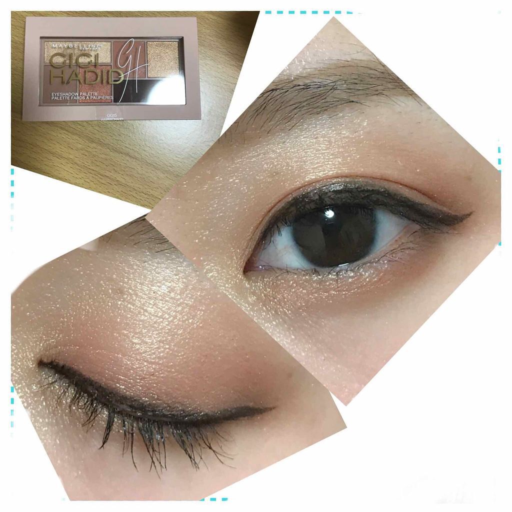 ジジ・ハディッド限定コレクション ミニ パレット/MAYBELLINE NEW YORK/アイシャドウパレットを使ったクチコミ(1枚目)