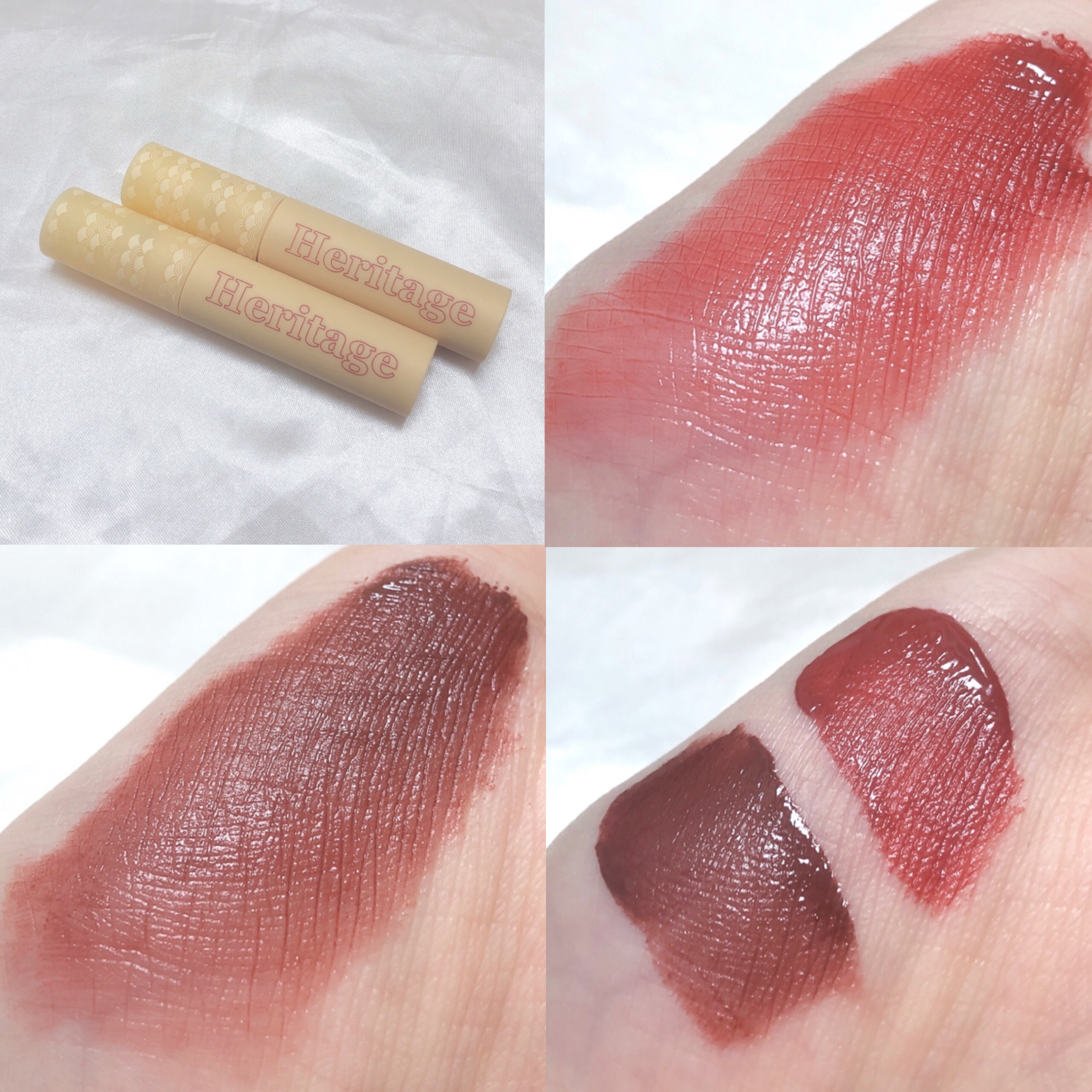 ザ ヘリテージ ベルベット ティント/MERZY/リップティントを使ったクチコミ（2枚目）