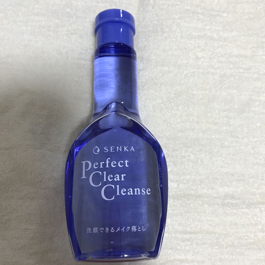 洗顔専科　パーフェクトクリアクレンズ/SENKA（専科）/クレンジングジェルを使ったクチコミ（1枚目）