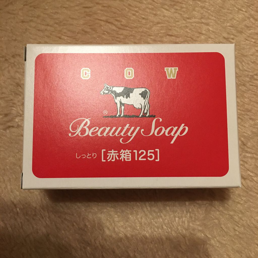 赤箱 (しっとり) ちょっと大きめ 1コ・125g/カウブランド/洗顔石鹸を使ったクチコミ（1枚目）