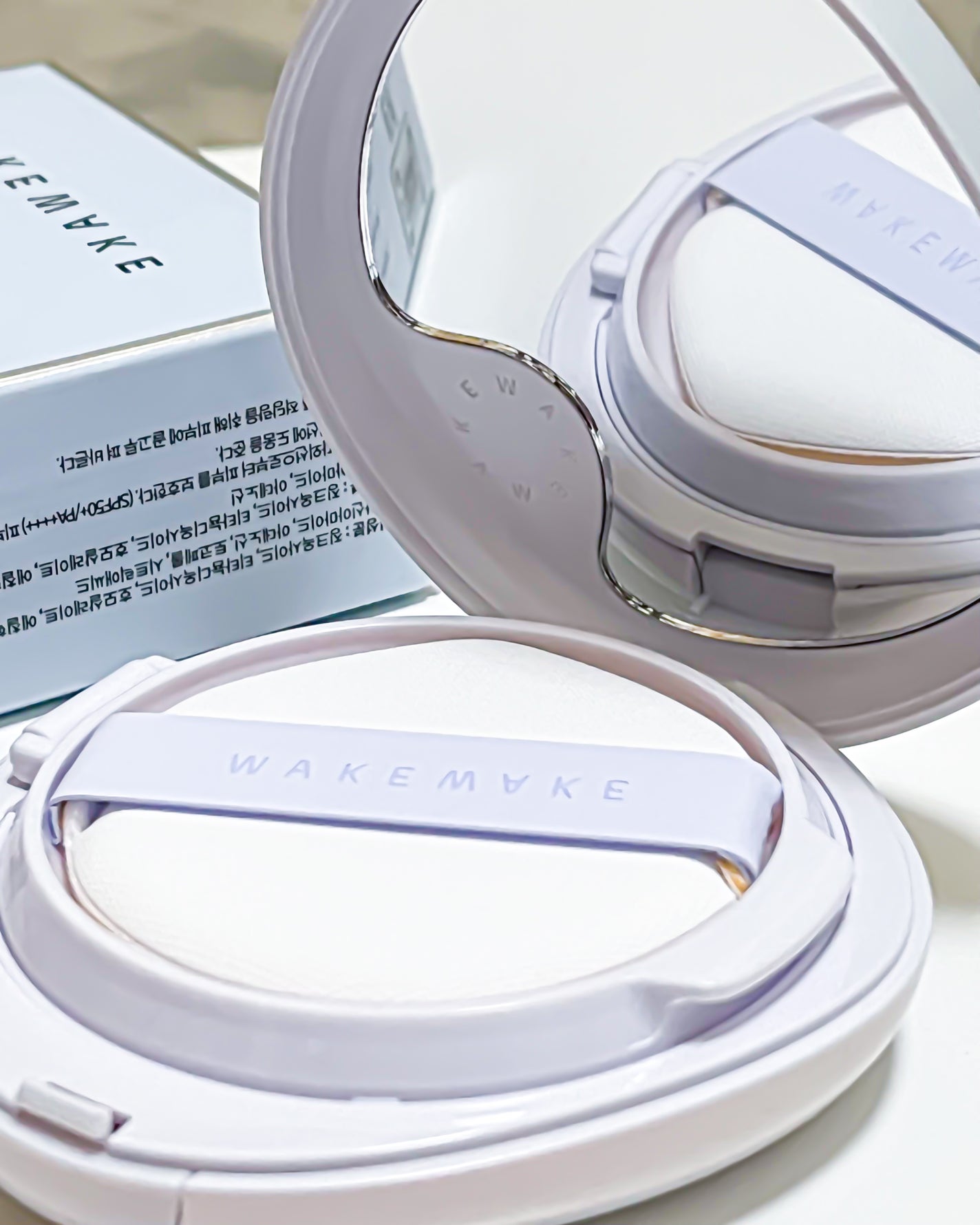 ウォーターグロウコーティングクッション/wakemake/クッションファンデーションを使ったクチコミ(2枚目)