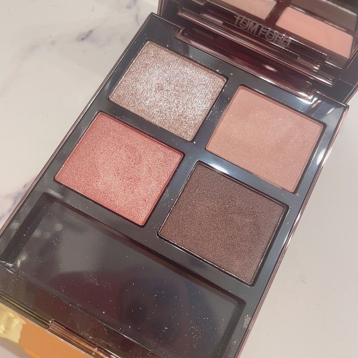 アイ カラー クォード/TOM FORD BEAUTY/アイシャドウパレットを使ったクチコミ(2枚目)