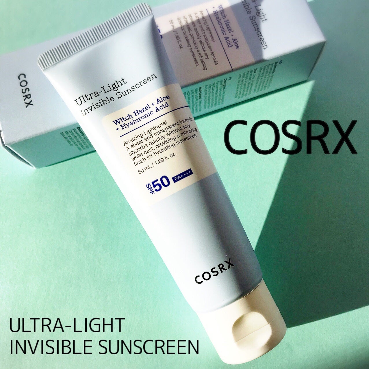 ウルトラライト透明UVクリーム/COSRX/日焼け止めクリームを使ったクチコミ(2枚目)