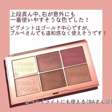 エンドレスオーガズムパレット/NARS/ジェル・クリームアイシャドウを使ったクチコミ（2枚目）