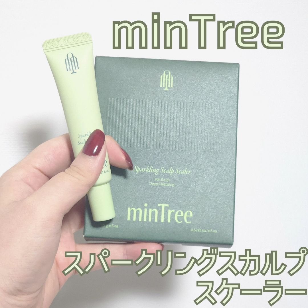 スパークリングスカルプスケーラー/ミンツリー/頭皮ケアを使ったクチコミ(1枚目)