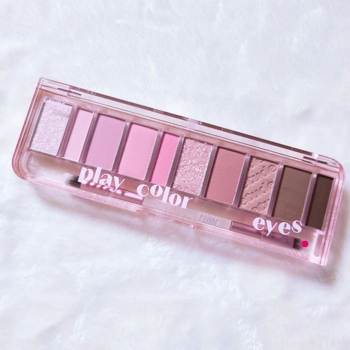 プレイカラー アイシャドウ/ETUDE/アイシャドウパレットを使ったクチコミ（3枚目）