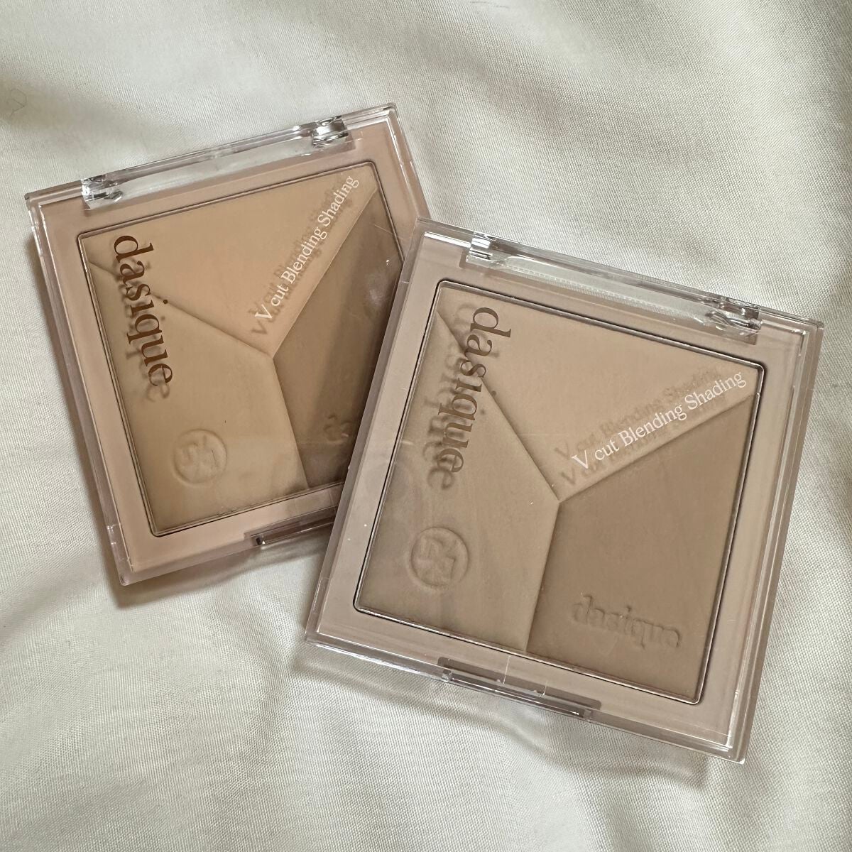 Vカットブレンディングシェーディング/dasique/シェーディングを使ったクチコミ(3枚目)