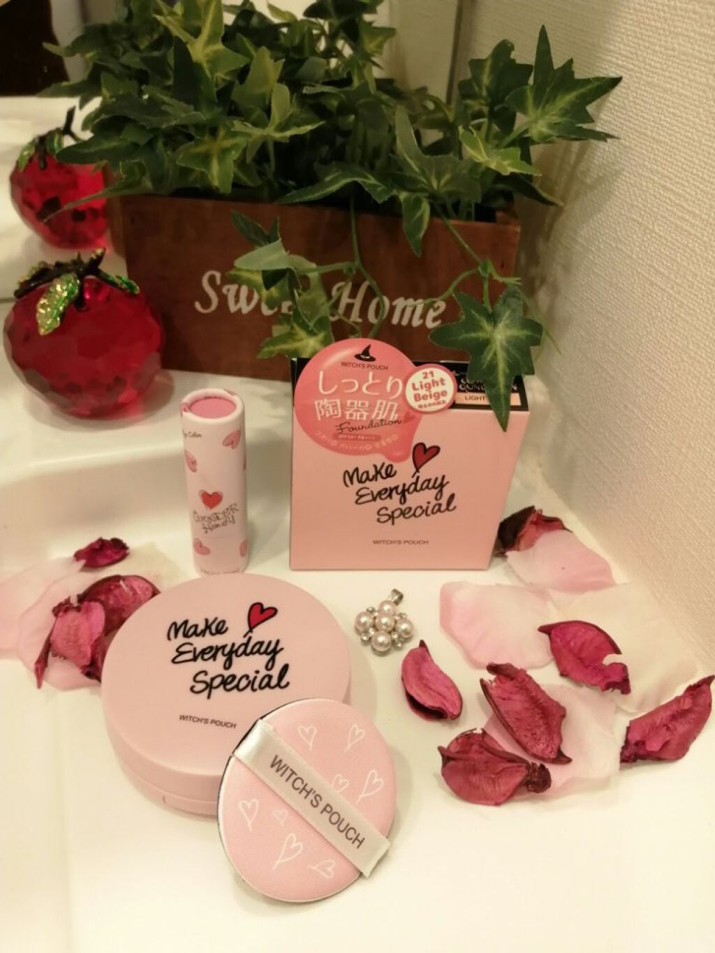 モイスチャーライズ カバー クッション/Witch's Pouch/クッションファンデーションを使ったクチコミ(1枚目)