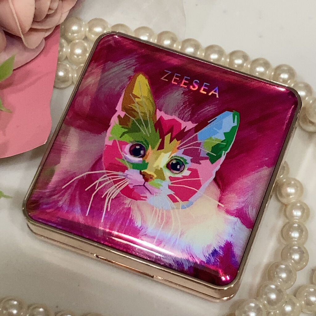 アニマルアイシャドウ(4シェード)/ZEESEA/アイシャドウパレットを使ったクチコミ（2枚目）