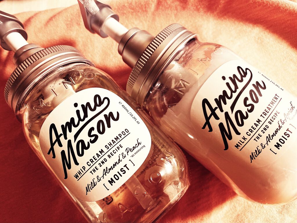 アミノメイソン ディープモイスト ホイップクリーム シャンプー/ミルククリーム ヘアトリートメント/アミノメイソン/市販シャンプーを使ったクチコミ（1枚目）