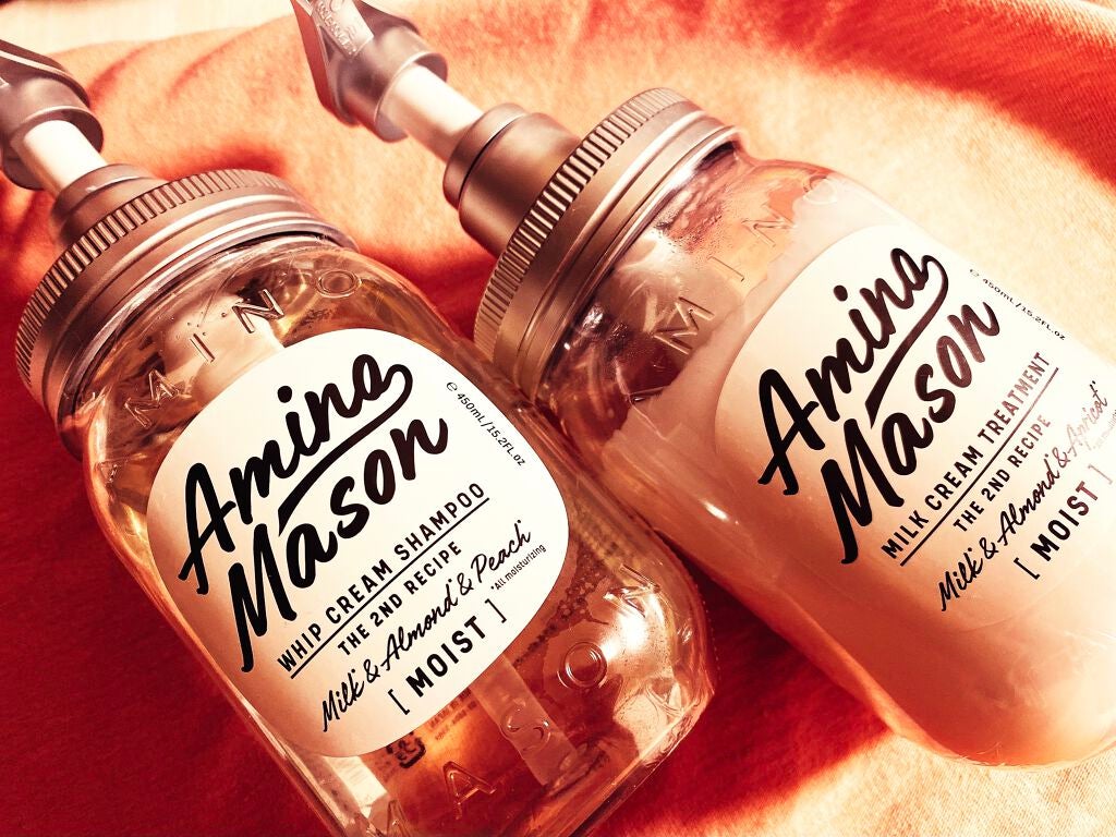 アミノメイソン ディープモイスト ホイップクリーム シャンプー/ミルククリーム ヘアトリートメント/アミノメイソン/市販シャンプーを使ったクチコミ(1枚目)