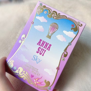 ANNA SUI スカイ オーデトワレのクチコミ「＼気球をイメージした可愛すぎるパケ／
甘い中に爽やかさも感じる日常使いしやすい香り☁️

■A.....」（3枚目）