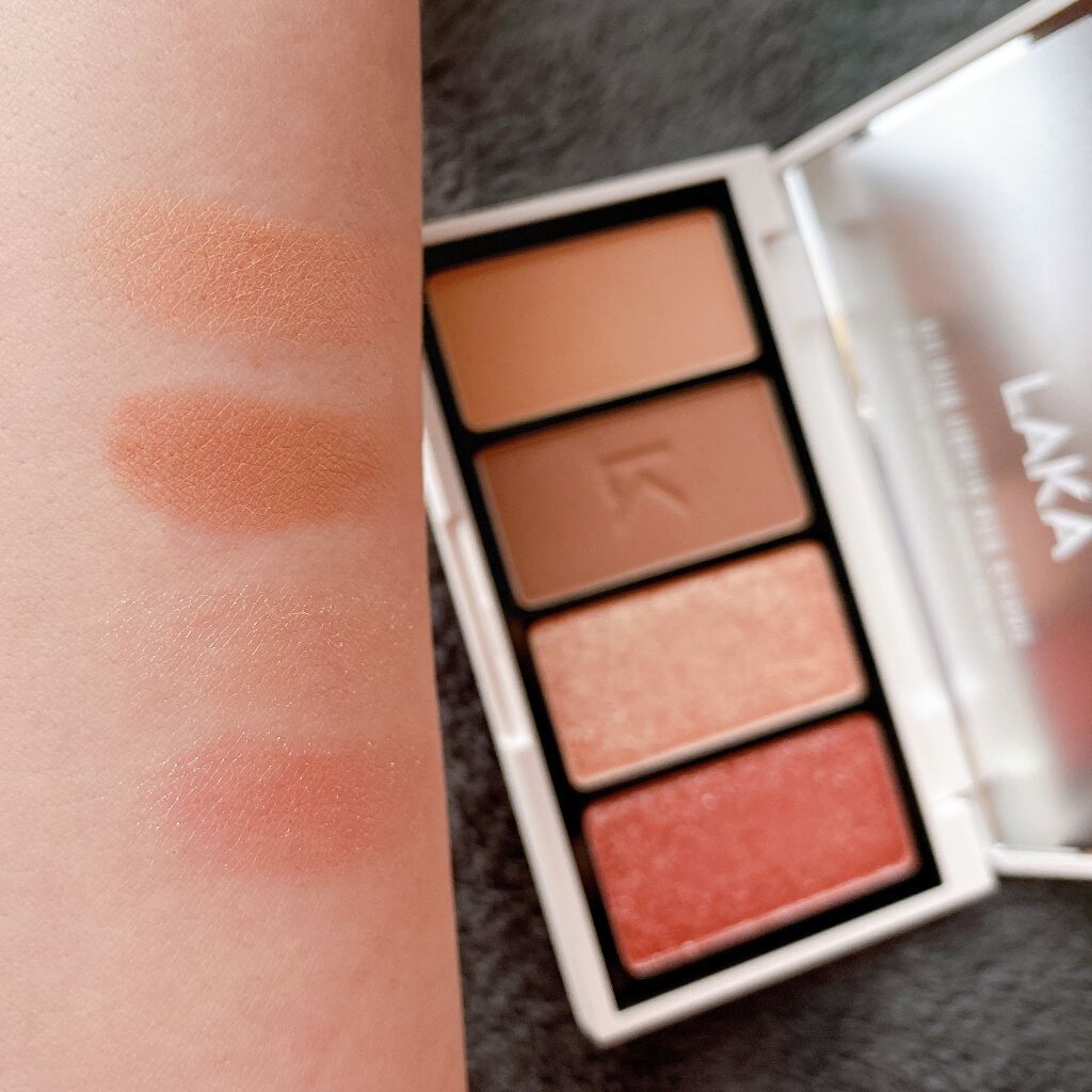 ジャストアイパレット/Laka/アイシャドウパレットを使ったクチコミ(2枚目)