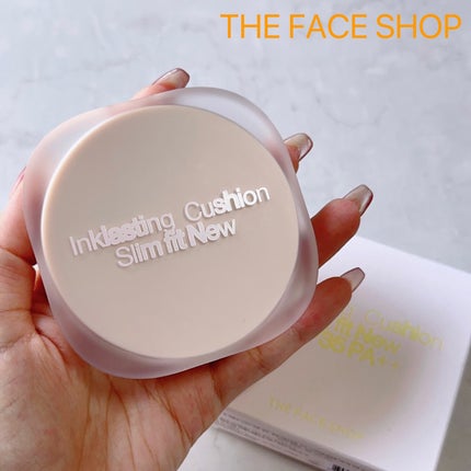 インクラスティングクッションファンデーション/THE FACE SHOP/クッションファンデーションを使ったクチコミ(1枚目)