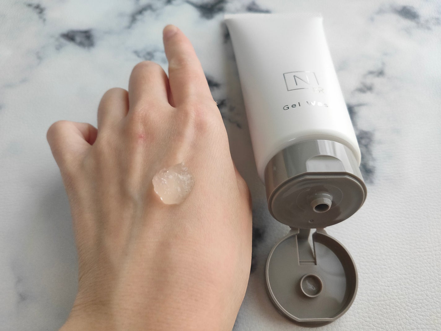 N organic Bright ホワイト クリア ジェルウォッシュ/N organic/その他洗顔料を使ったクチコミ(3枚目)