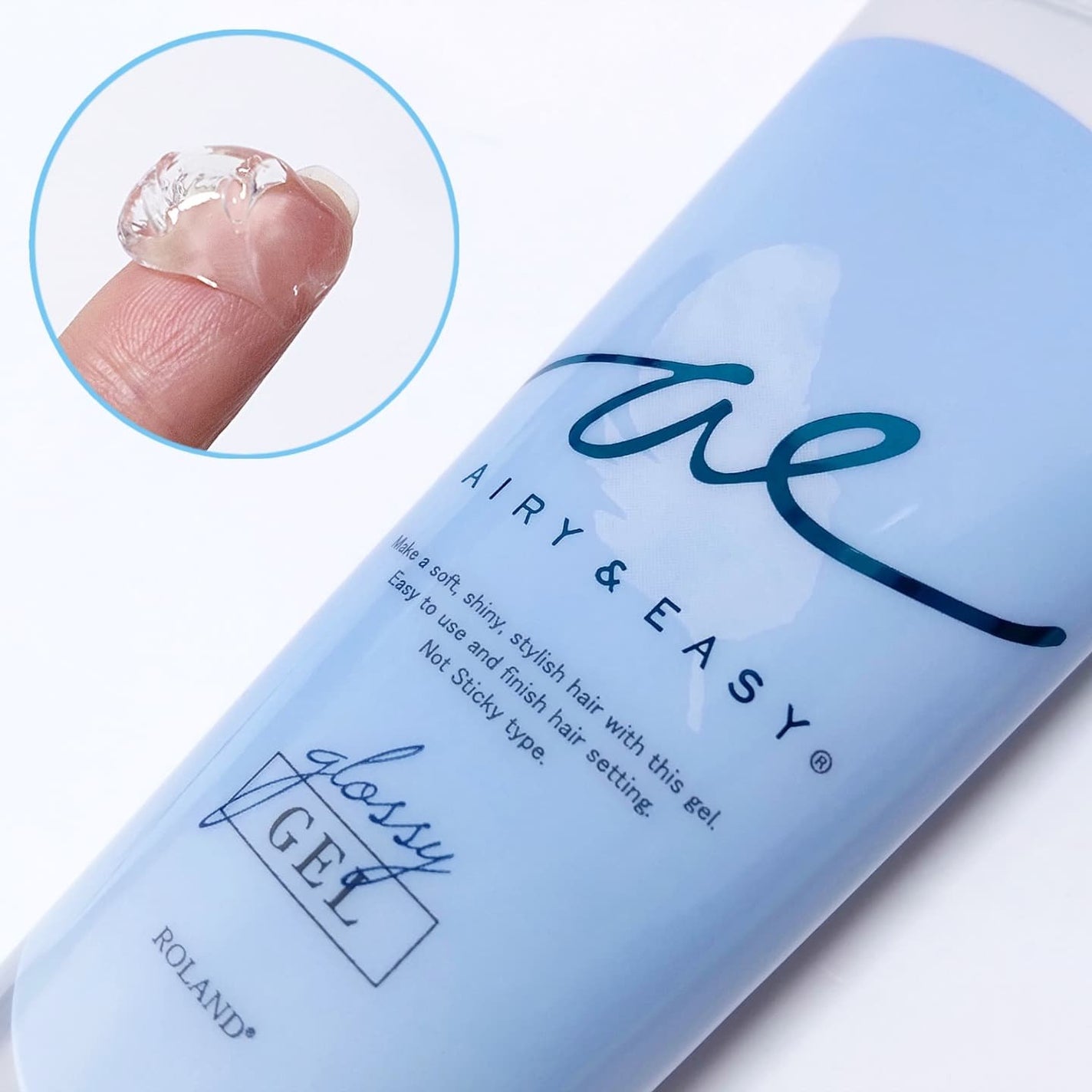 グロッシーヘアジェル/エアリー&イージー/ヘアジェルを使ったクチコミ(1枚目)