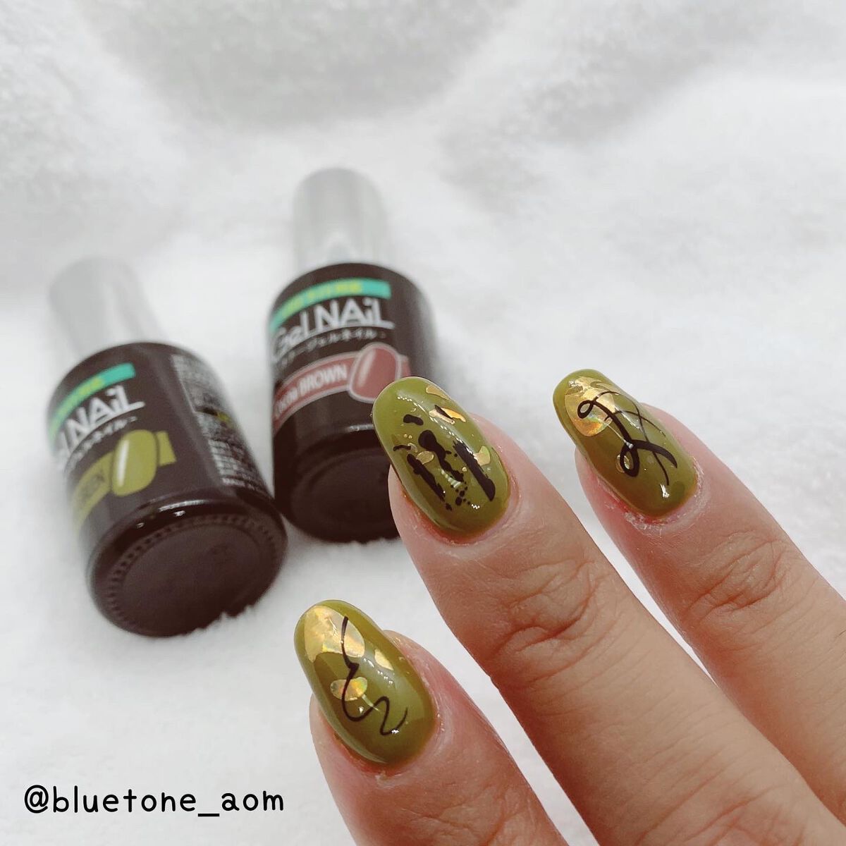 ジェルネイル(ライト対応)/セリア/ジェルネイルを使ったクチコミ(2枚目)