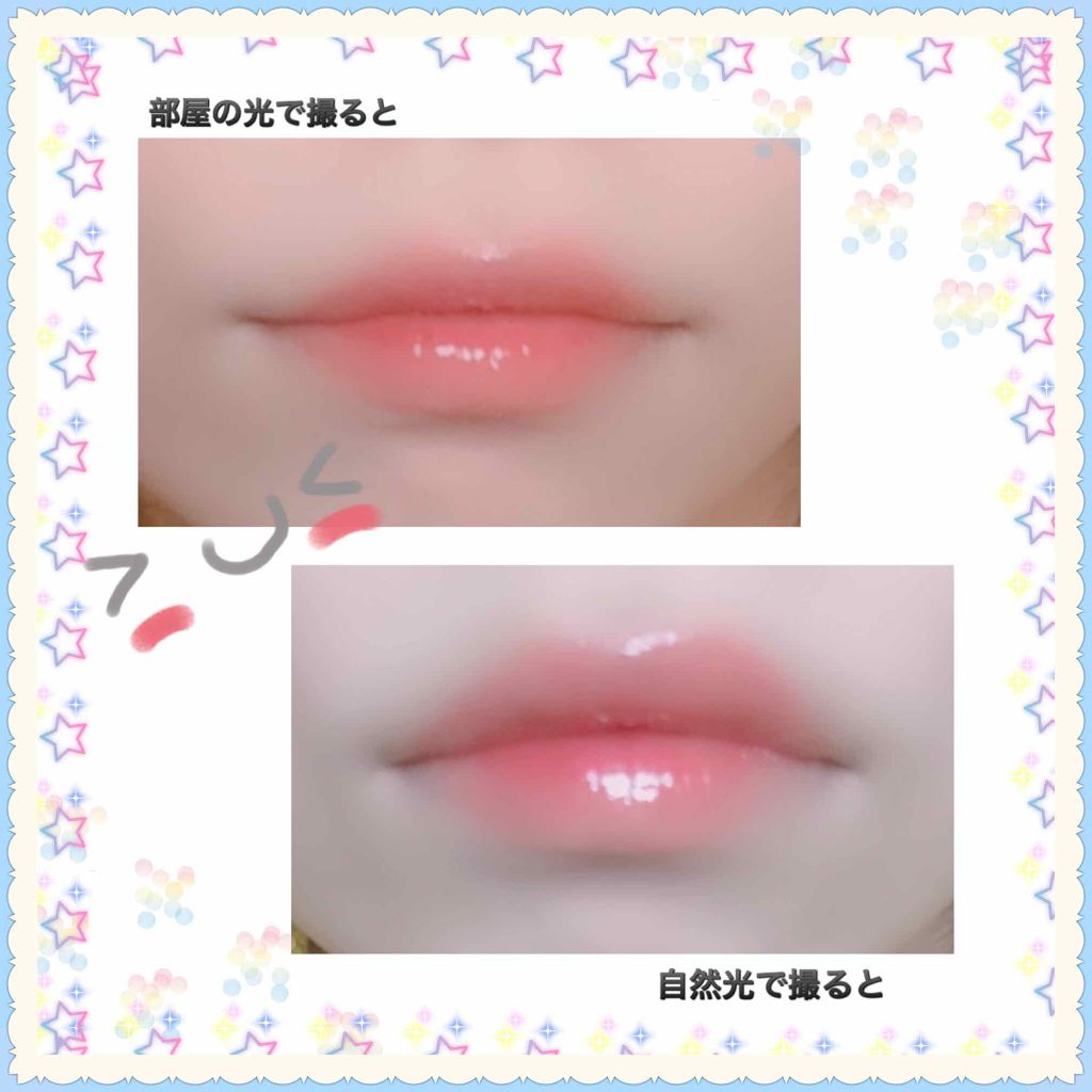 アピュー ウォーターライト ティント/A’pieu/リップティントを使ったクチコミ（2枚目）