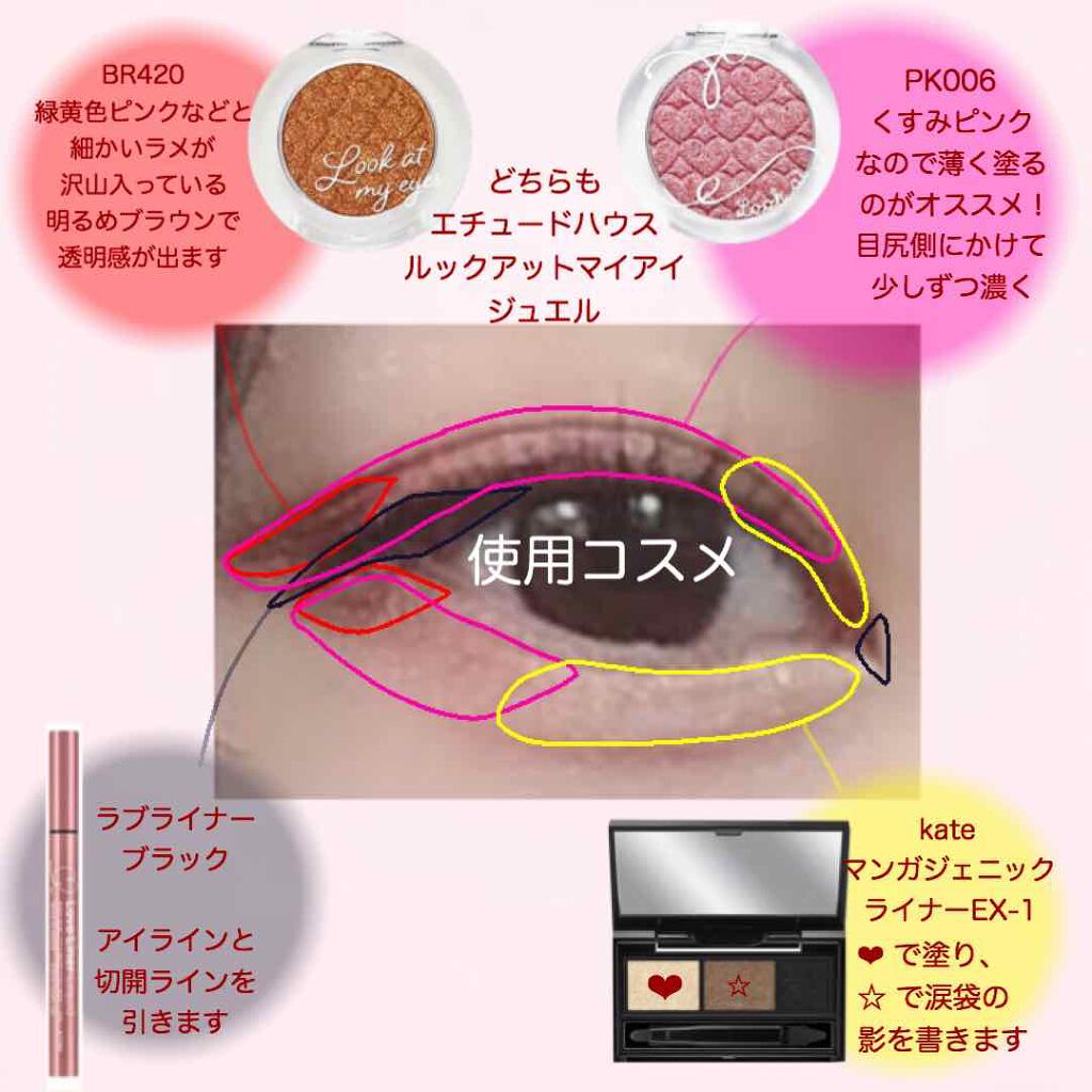 マンガジェニックライナー/KATE/ペンシルアイライナーを使ったクチコミ（2枚目）