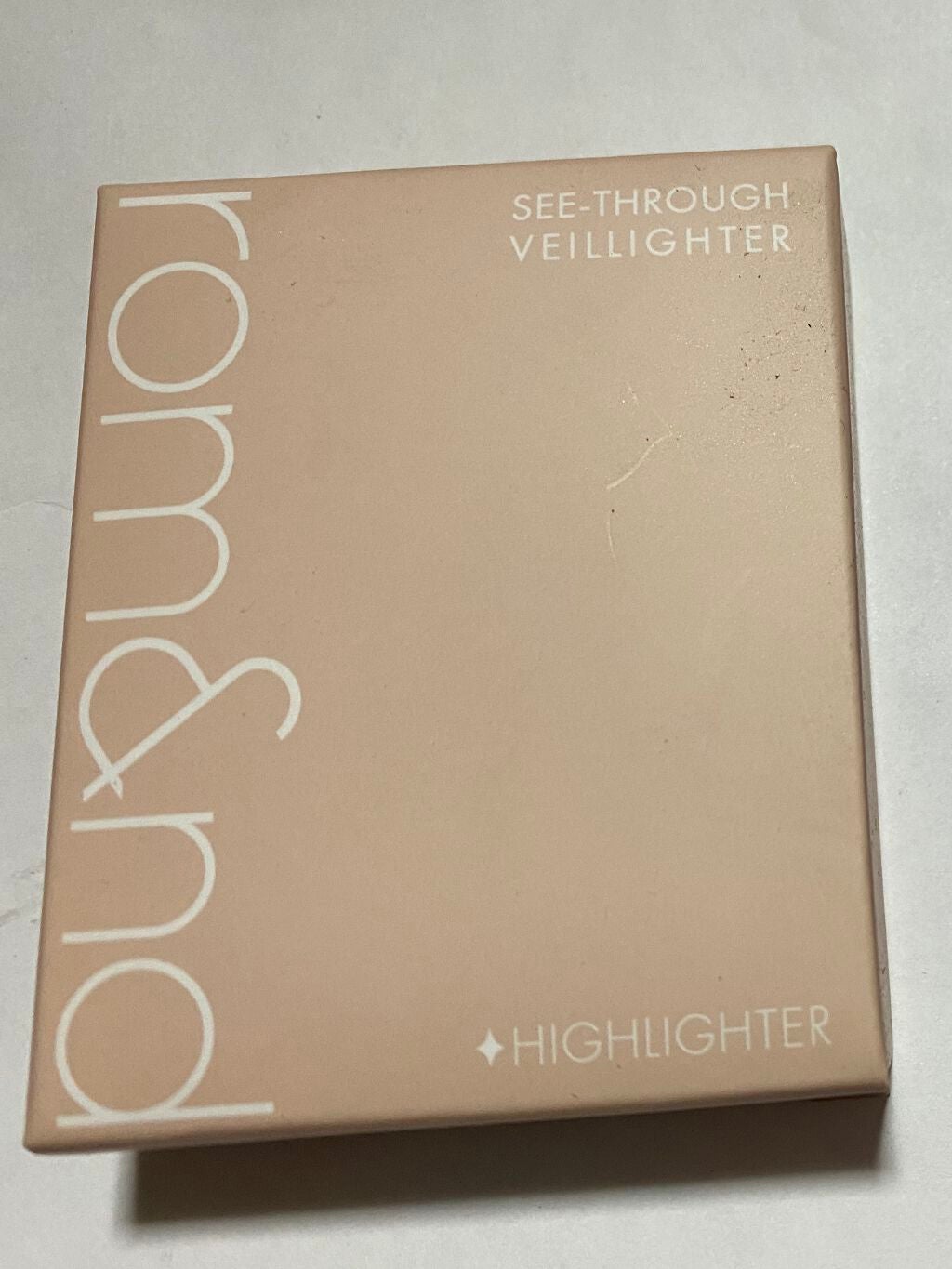 ヴェールライター/rom&nd/パウダーハイライトを使ったクチコミ(1枚目)