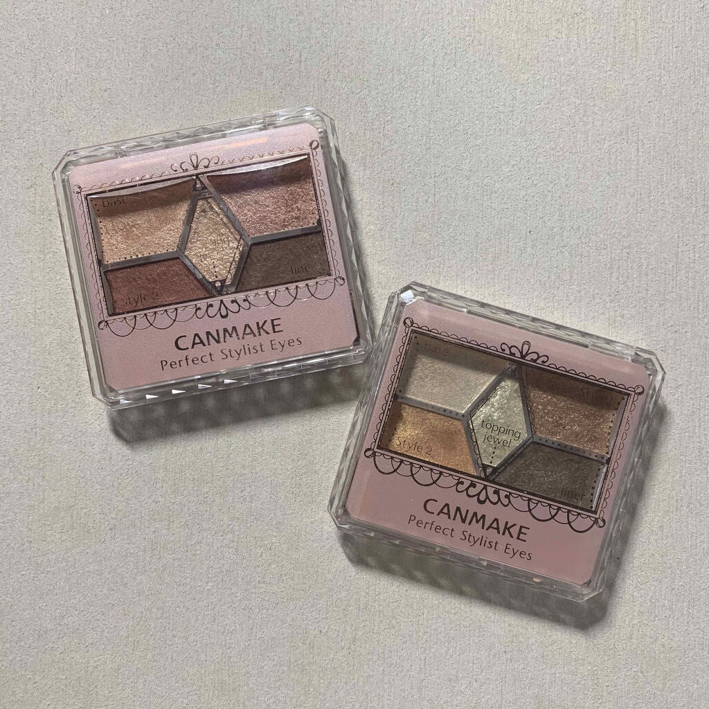 【旧品】パーフェクトスタイリストアイズ/キャンメイク/アイシャドウパレットを使ったクチコミ(1枚目)