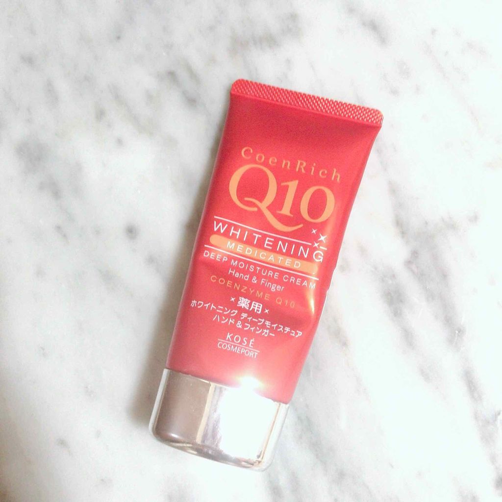 薬用ホワイトニング ハンドクリーム ディープモイスチュア/コエンリッチQ10/ハンドクリームを使ったクチコミ(1枚目)