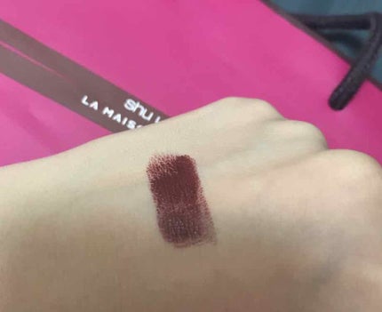 ルージュ アンリミテッド/shu uemura/口紅を使ったクチコミ(3枚目)