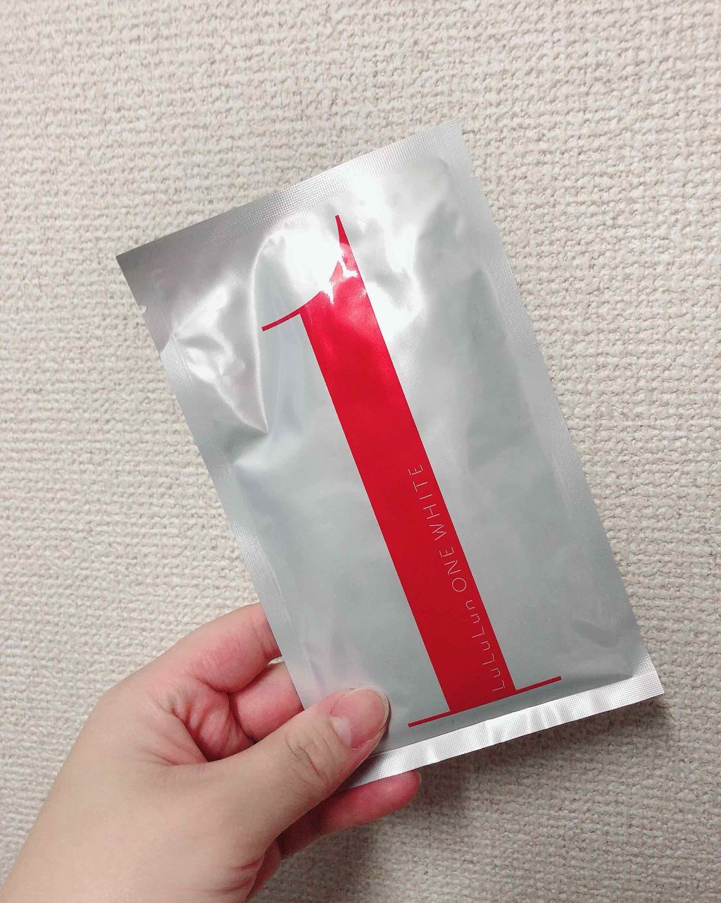 ルルルン ONE WHITE/ルルルン/シートマスク・パックを使ったクチコミ(2枚目)