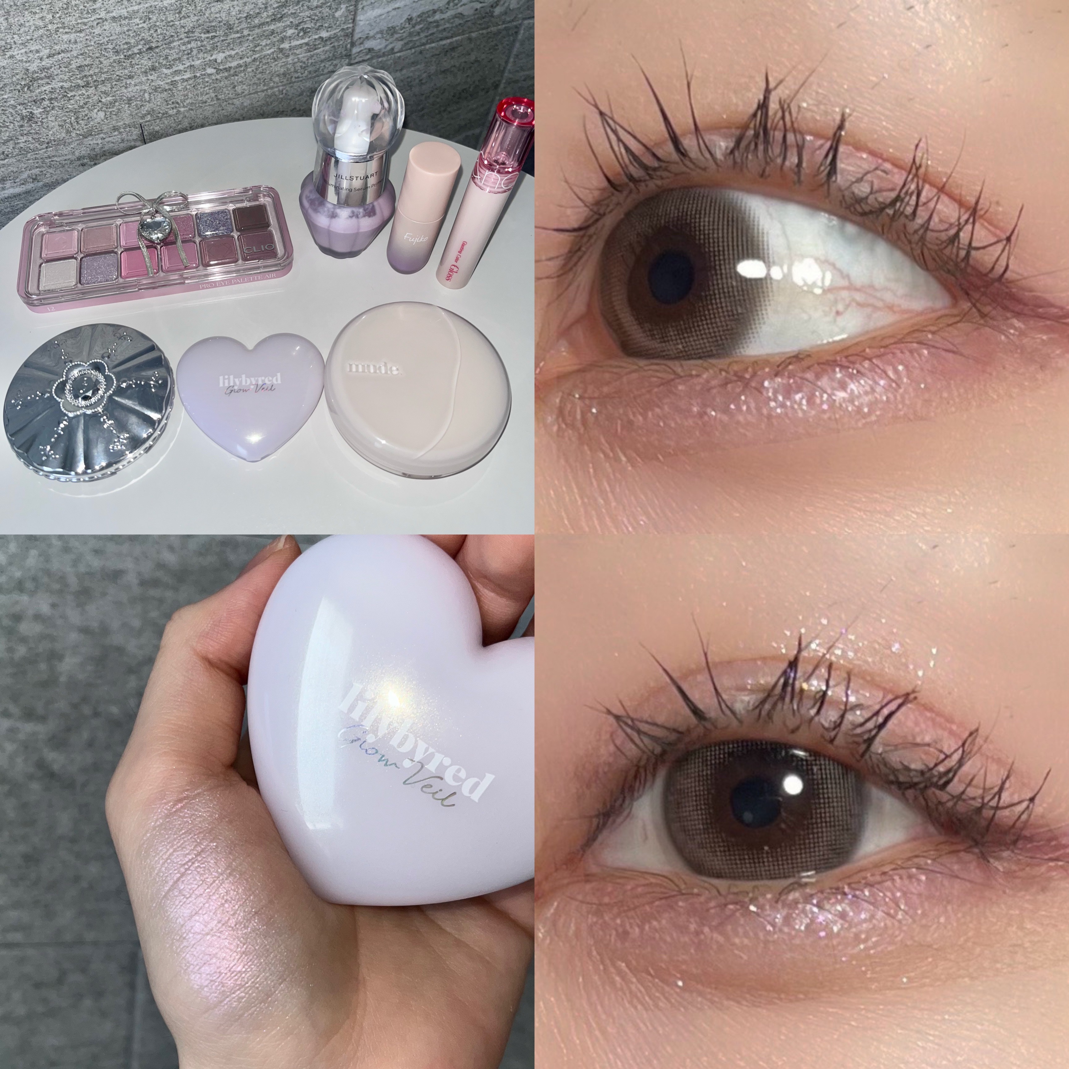 ラヴビーム グロウヴェール/lilybyred/パウダーハイライトを使ったクチコミ（1枚目）