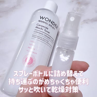 Wonder Ceramide Mochi Toner（トニーモリーワンダーCモチトナー）/TONYMOLY/化粧水を使ったクチコミ（3枚目）