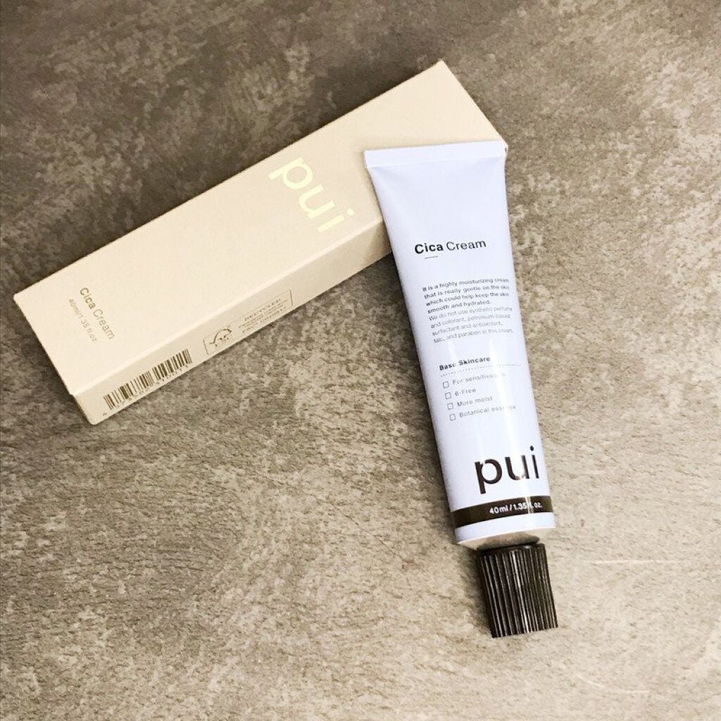 cica cream/PUI/フェイスクリームを使ったクチコミ(7枚目)
