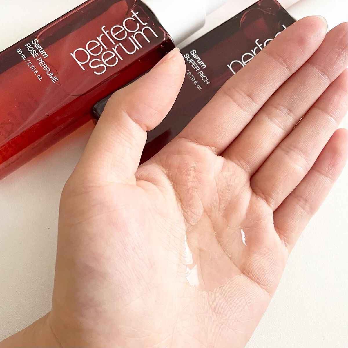 パーフェクト セラム ローズエディション/miseenscene/ヘアオイルを使ったクチコミ(3枚目)