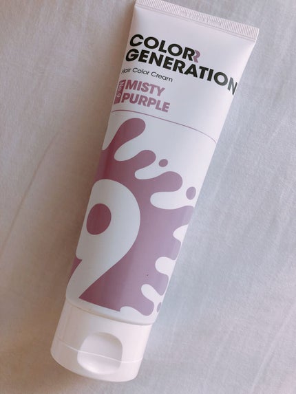 COLORR GENERATION/カラージェネレーション/ヘアカラーを使ったクチコミ(1枚目)