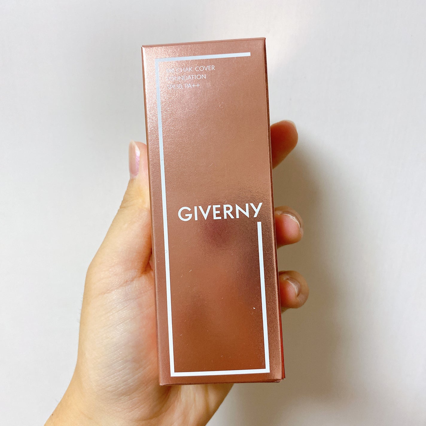 密着カバーファンデーション/GIVERNY/リキッドファンデーションを使ったクチコミ(2枚目)