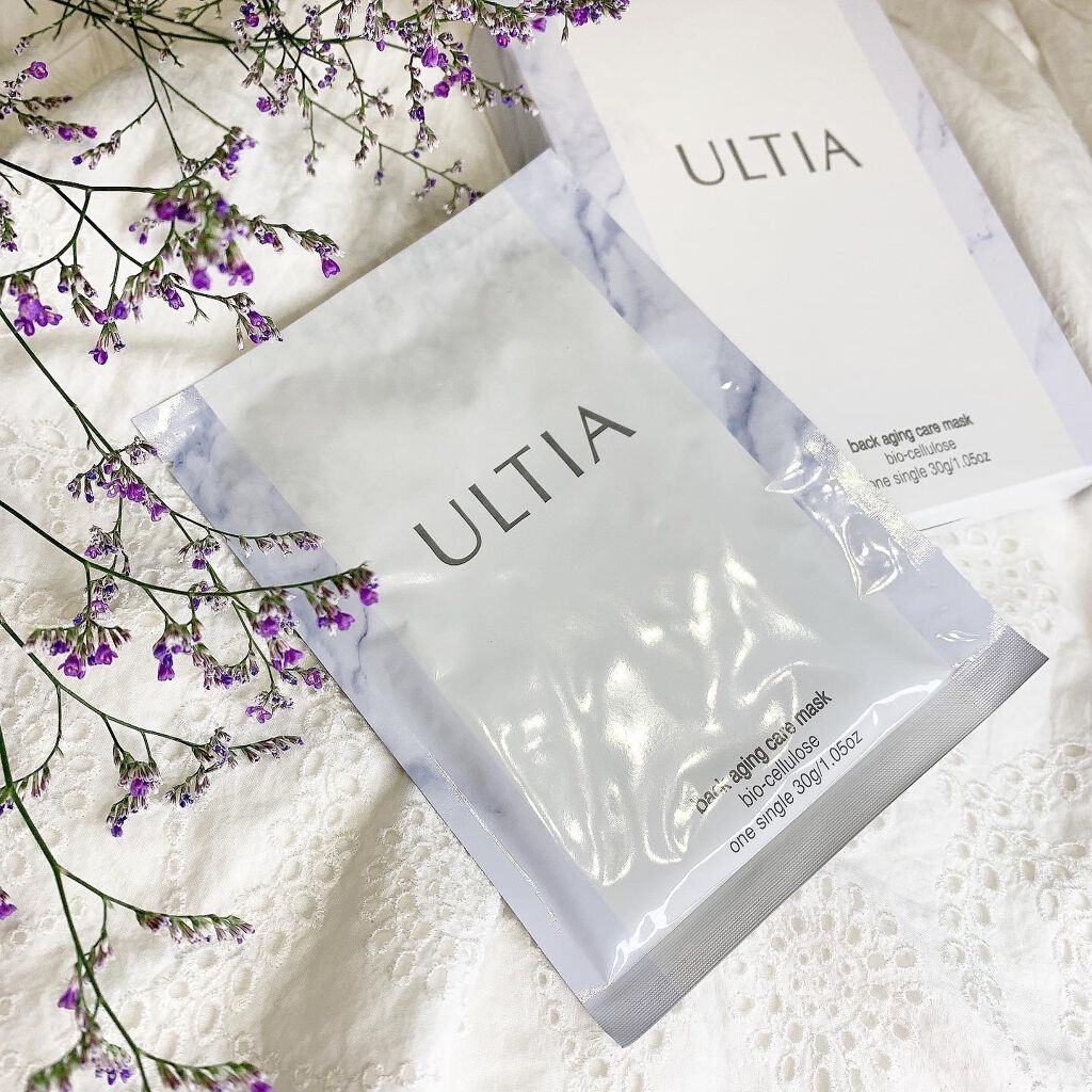 back aging care mask/ULTIA/シートマスク・パックを使ったクチコミ（1枚目）