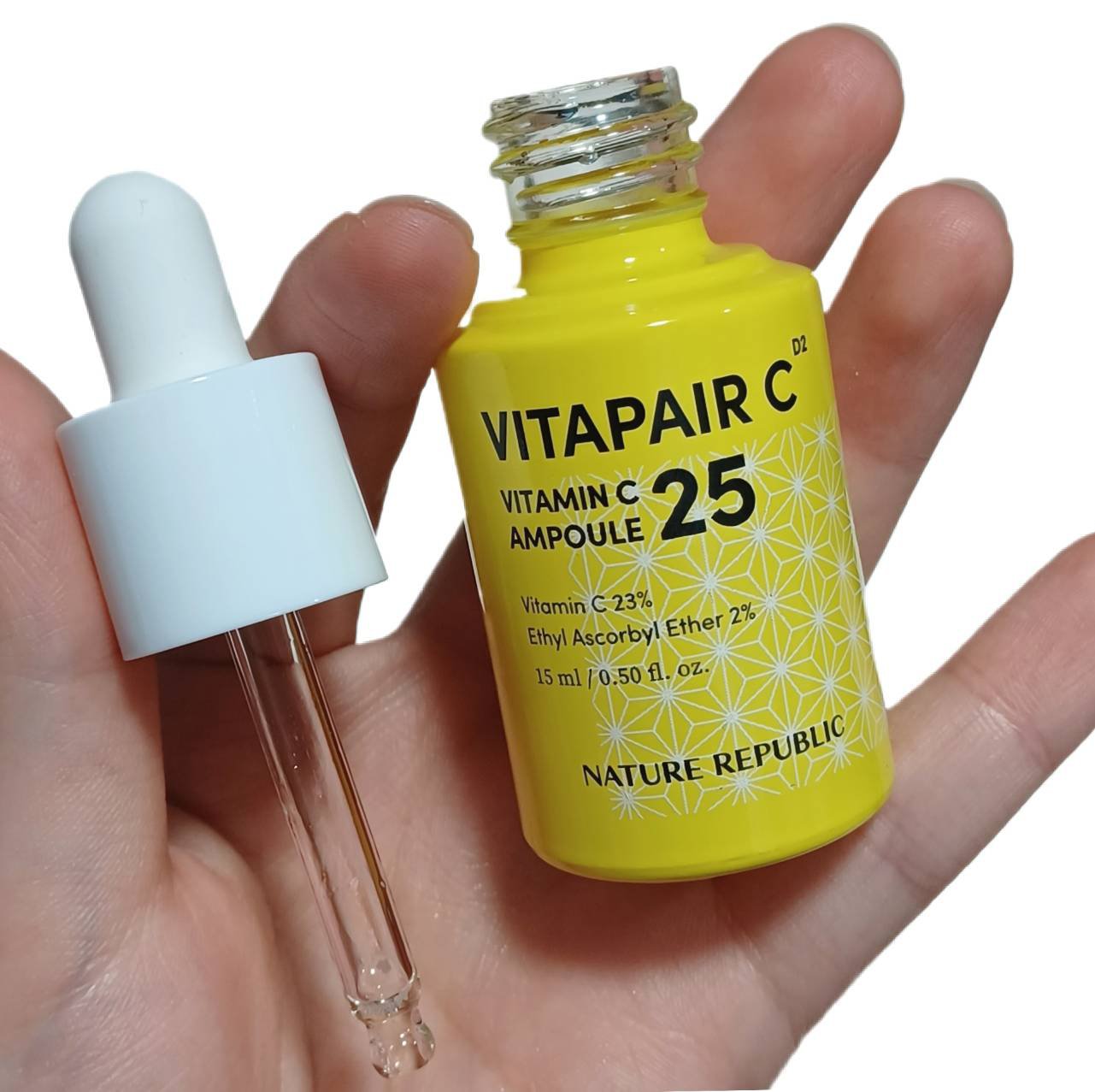 ビタペアC ビタミンC25アンプル/ネイチャーリパブリック/美容液を使ったクチコミ（2枚目）