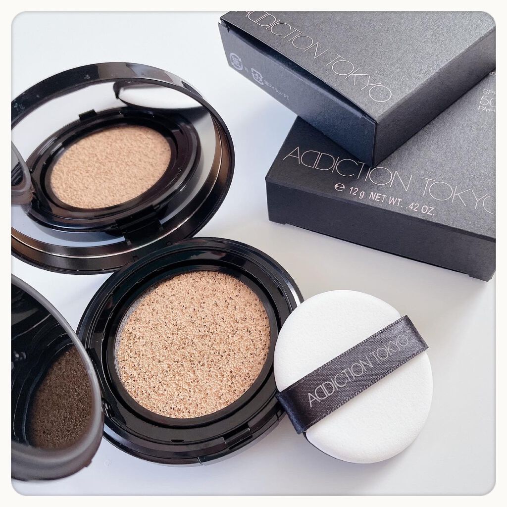 スキンリフレクト ラスティング UV クッションファンデーション 004 Pure Beige/ADDICTION/クッションファンデーションを使ったクチコミ（1枚目）