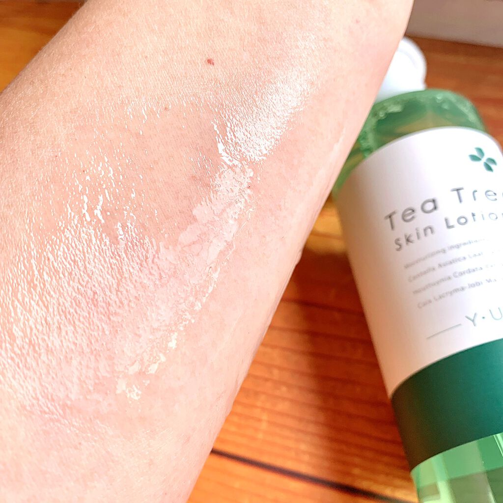 ティーツリースキンローション/ユーガ/化粧水を使ったクチコミ(3枚目)