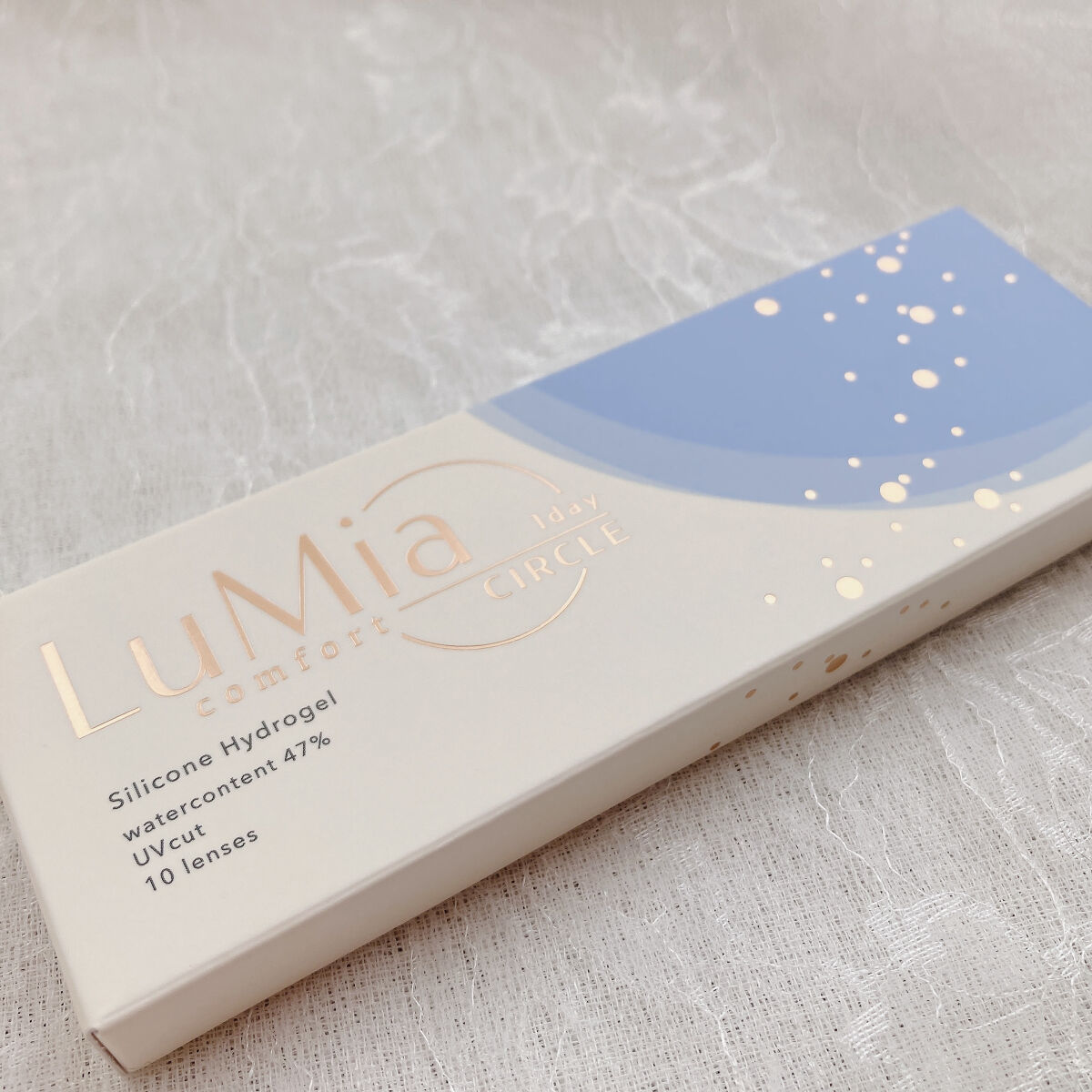 LuMia comfort 1day CIRCLE/LuMia/ワンデー（１DAY）カラコンを使ったクチコミ（3枚目）